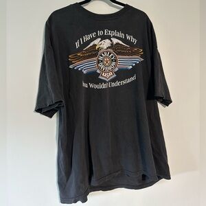 1990s Vintage Harley-Davidson USA T-Shirt 1993 Single Stitched T-Shirt XXL Grey